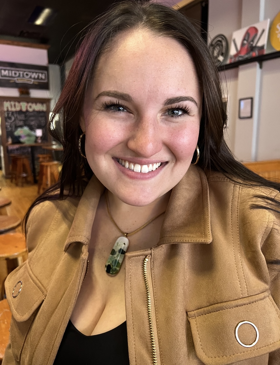 Portrait of Olivia Van Ark, the artist behind Livvy Doodles